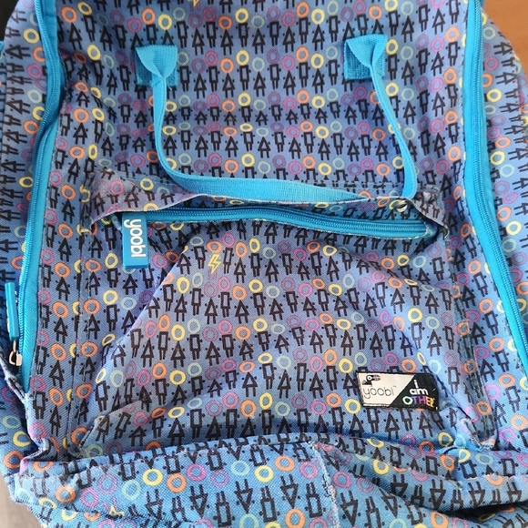 Yoobi Multicolor Patterned Backpack - Picture 1 of 10